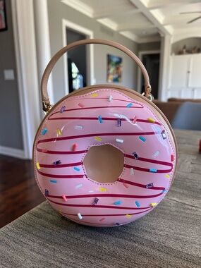 Kate Spade KF513 Coffee Break 3D Donut Crossbody Bag New